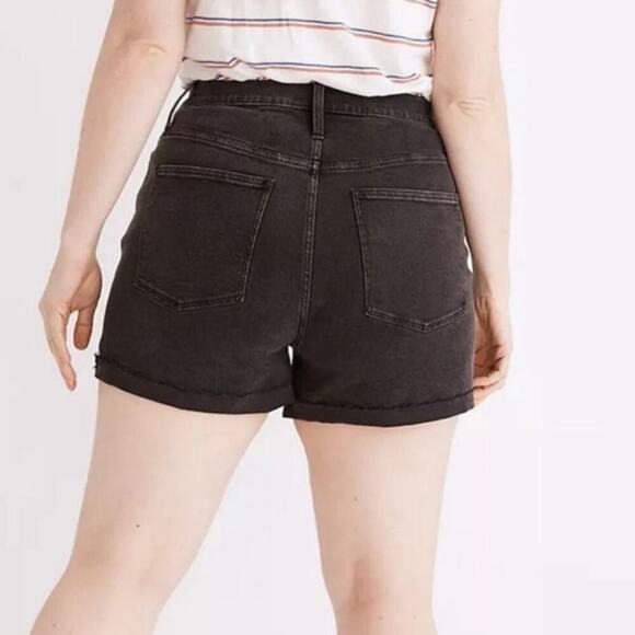 NWT Madewell High Rise Denim Shorts Size 28 - Picture 4 of 8